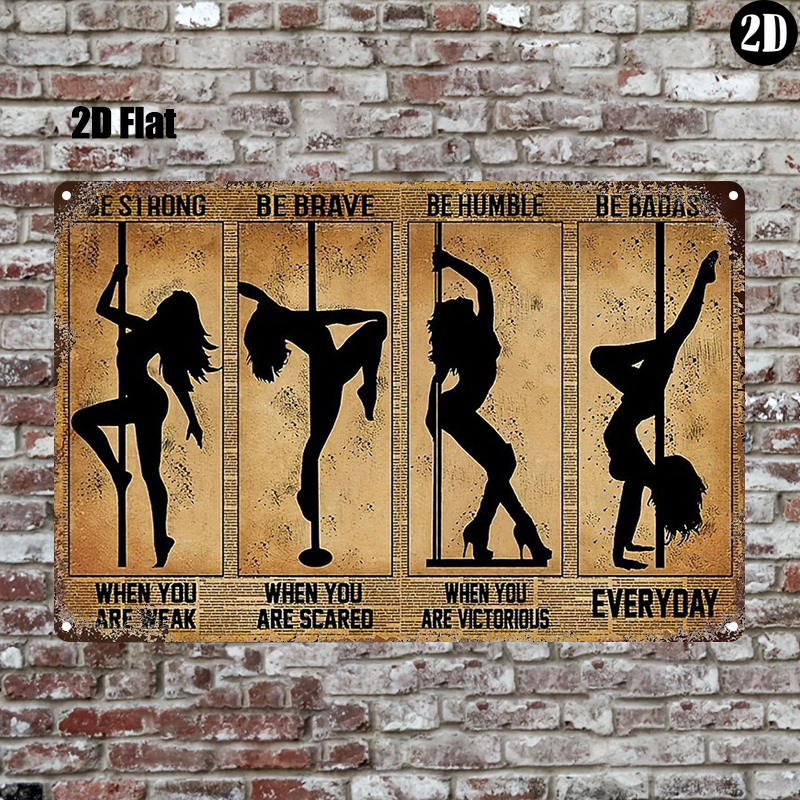 Brass Weight Plate - Plaque murale rectangulaire vintage en métal
