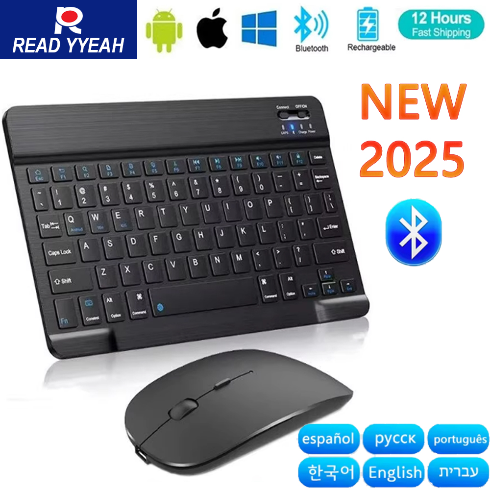 Gaming Keyboard And Mouse Wireless - Nouveau 2025 Bluetooth clavier sans fil