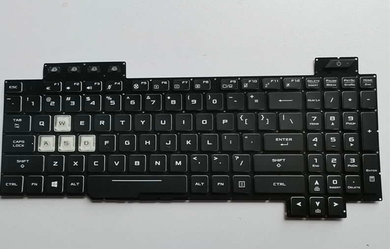 Gaming Keyboard Backlit - Clavier rétroéclairé blanc US pour ASUS