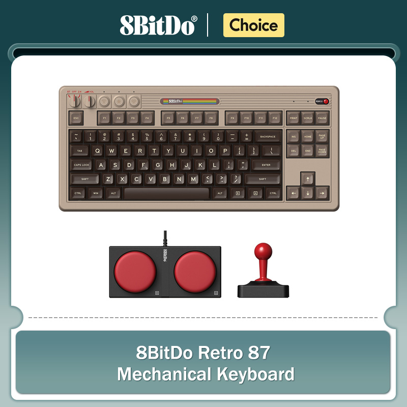 Gaming Keyboard He - Clavier mécanique rétro 8BitDo, clavier de