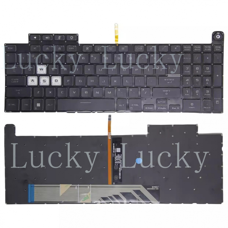 Gaming Keyboard Backlit - Nouveau clavier rétroéclairé US pour ASUS