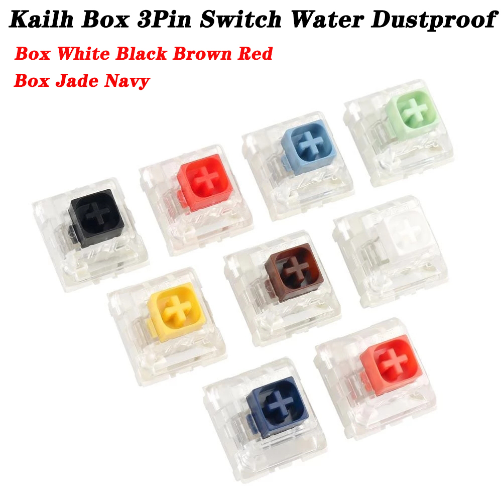 Gaming Keyboard Blue Switches - Kailh BOX – interrupteurs Mx, blanc,