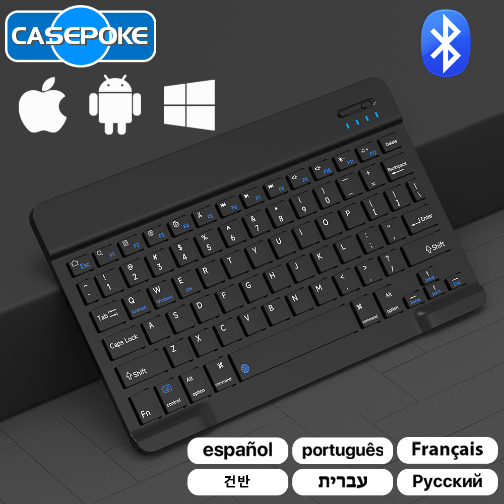 Gaming Keyboard And Mouse Wireless - CASEPOKE pour iPad Xiaomi Samsung Huawei