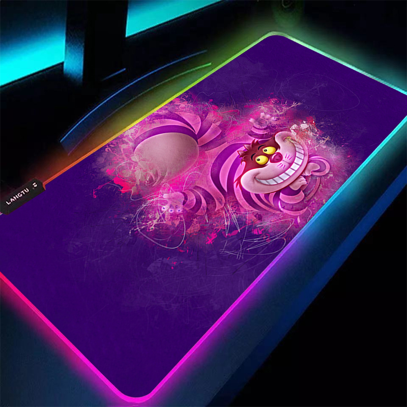 Gaming Keyboard He - Grand tapis de souris RGB A-Alices
