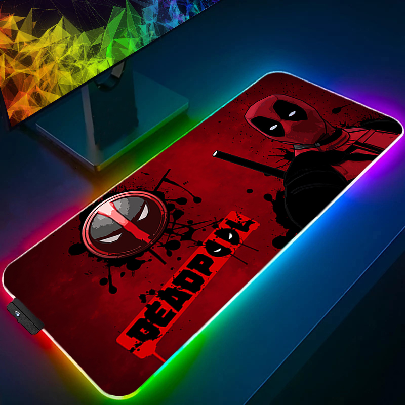 LED tapis de souris jeu rétro- - Gaming Keyboard He avis et prix