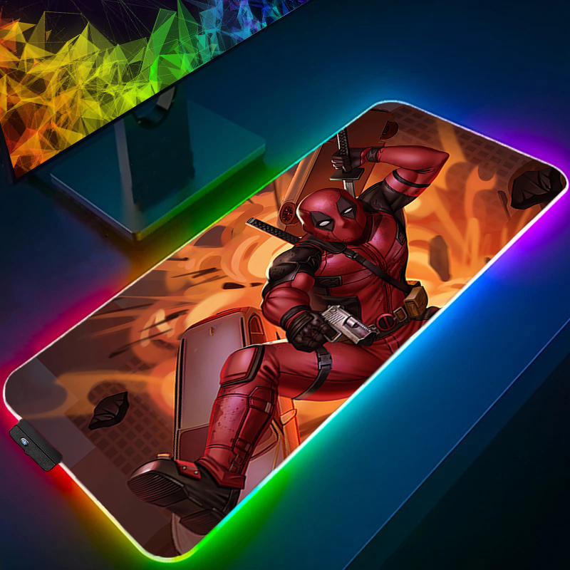 LED tapis de souris jeu rétro- - Gaming Keyboard He avis et prix