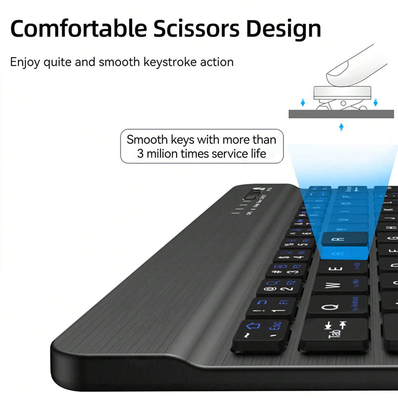 Clavier multilingue pour table - Gaming Keyboard And Mouse Wireless avis et prix