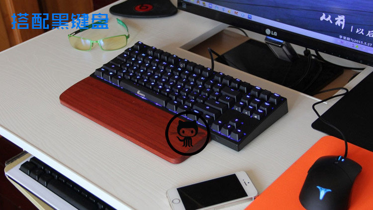 Clavier mécanique africain Pad - Wrist Rest Wood avis et prix