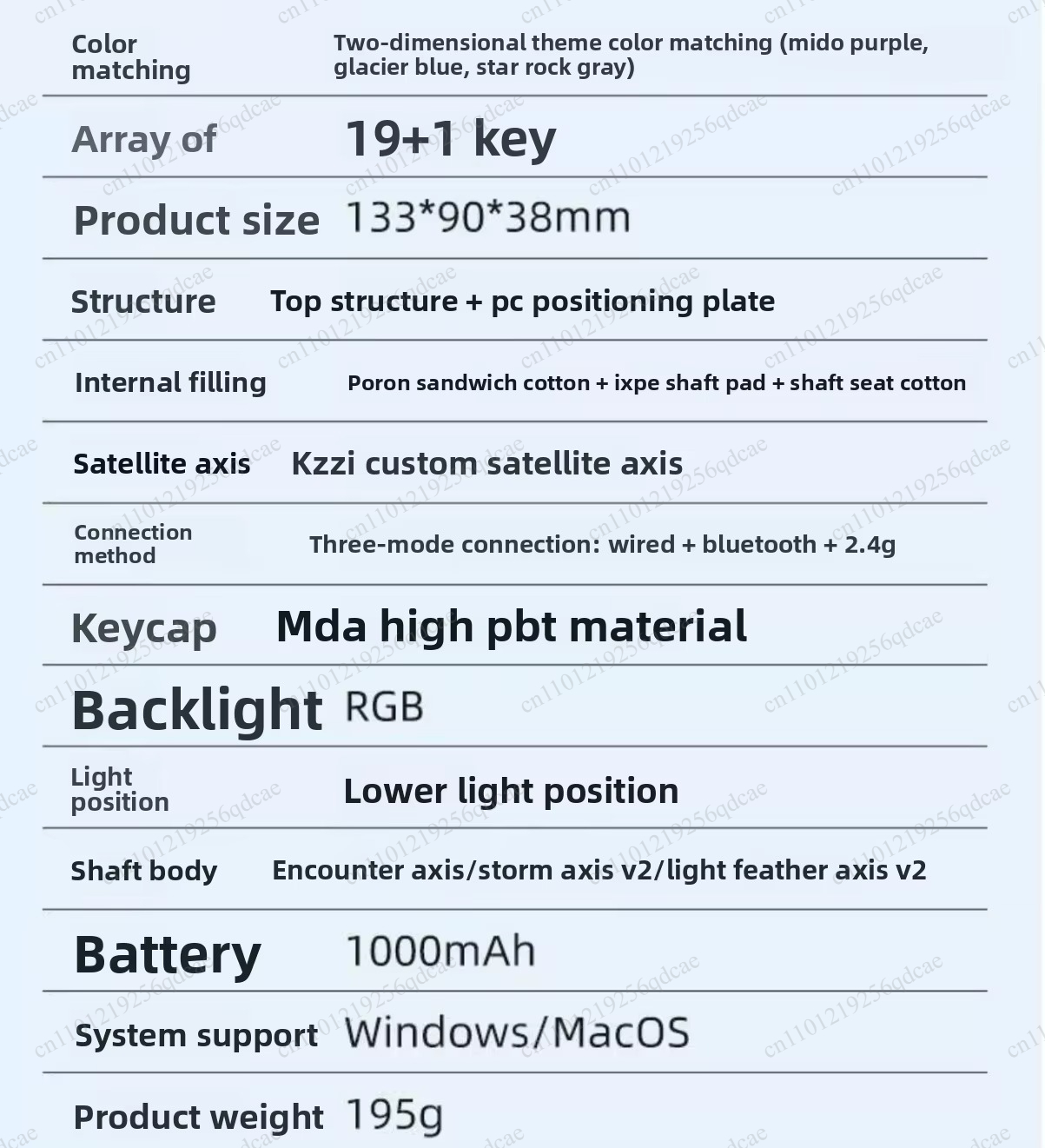 Clavier mécanique sans fil Blu - Gaming Keyboard Mini Mechanical avis et prix