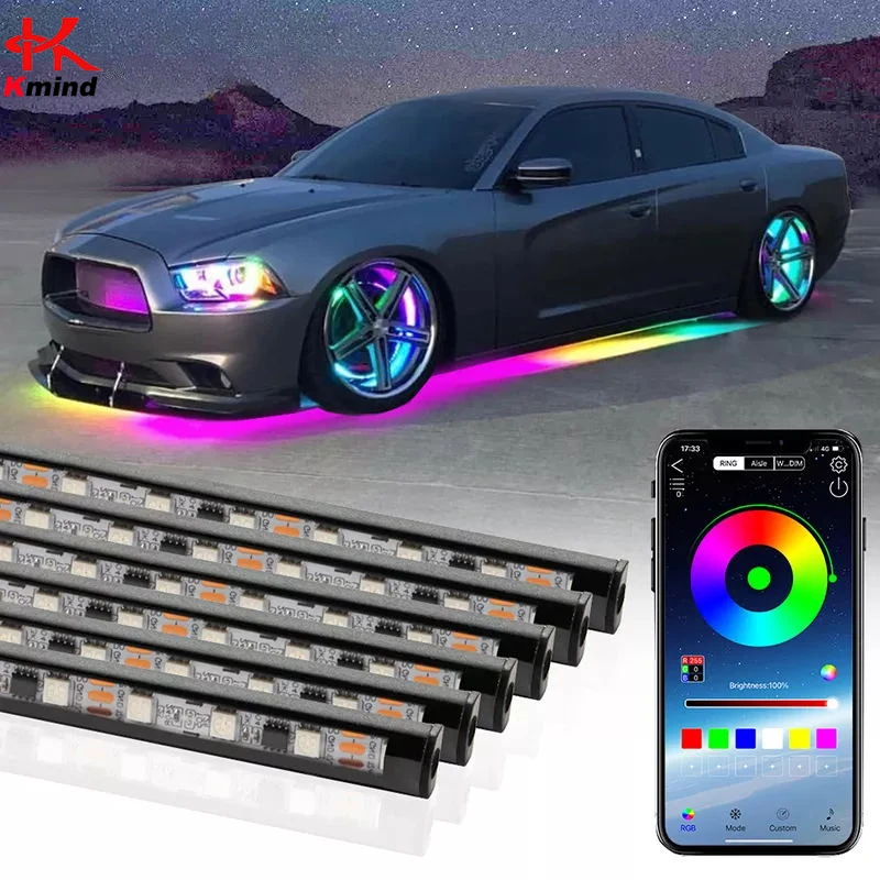 Lumières LED au néon pour voit - Rgb Underglow Strip avis et prix
