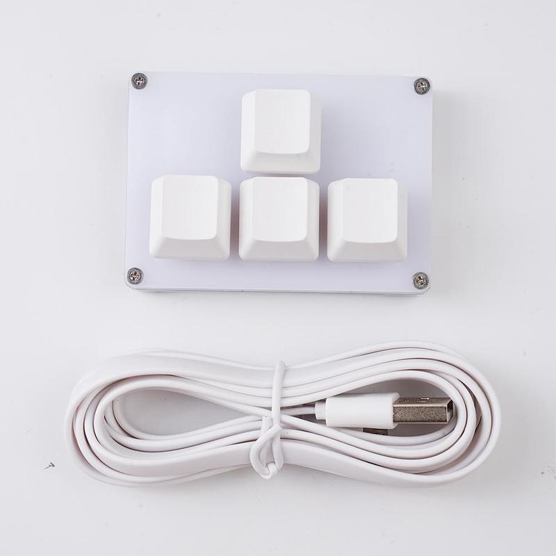 Mini clavier mécanique blanc,  - Gaming Keyboard Mini Mechanical avis et prix
