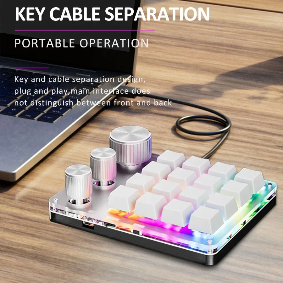 Programmation sans fil Bluetoo - Gaming Keyboard Mini Mechanical avis et prix