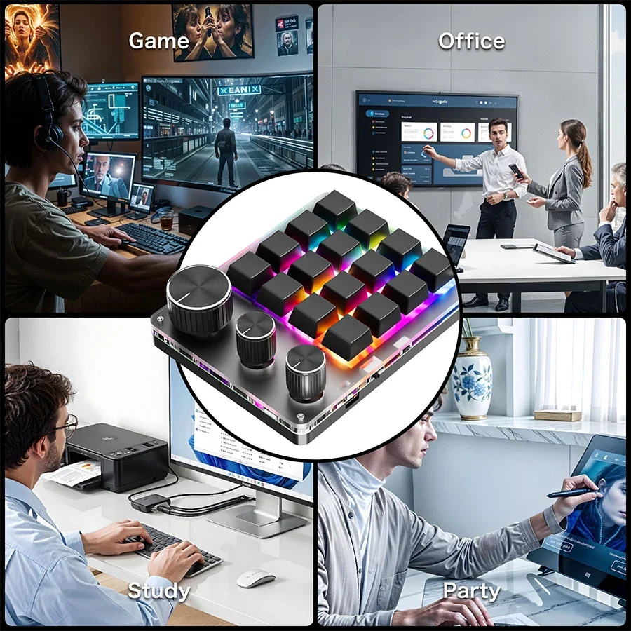 Programmation sans fil Bluetoo - Gaming Keyboard Mini Mechanical avis et prix