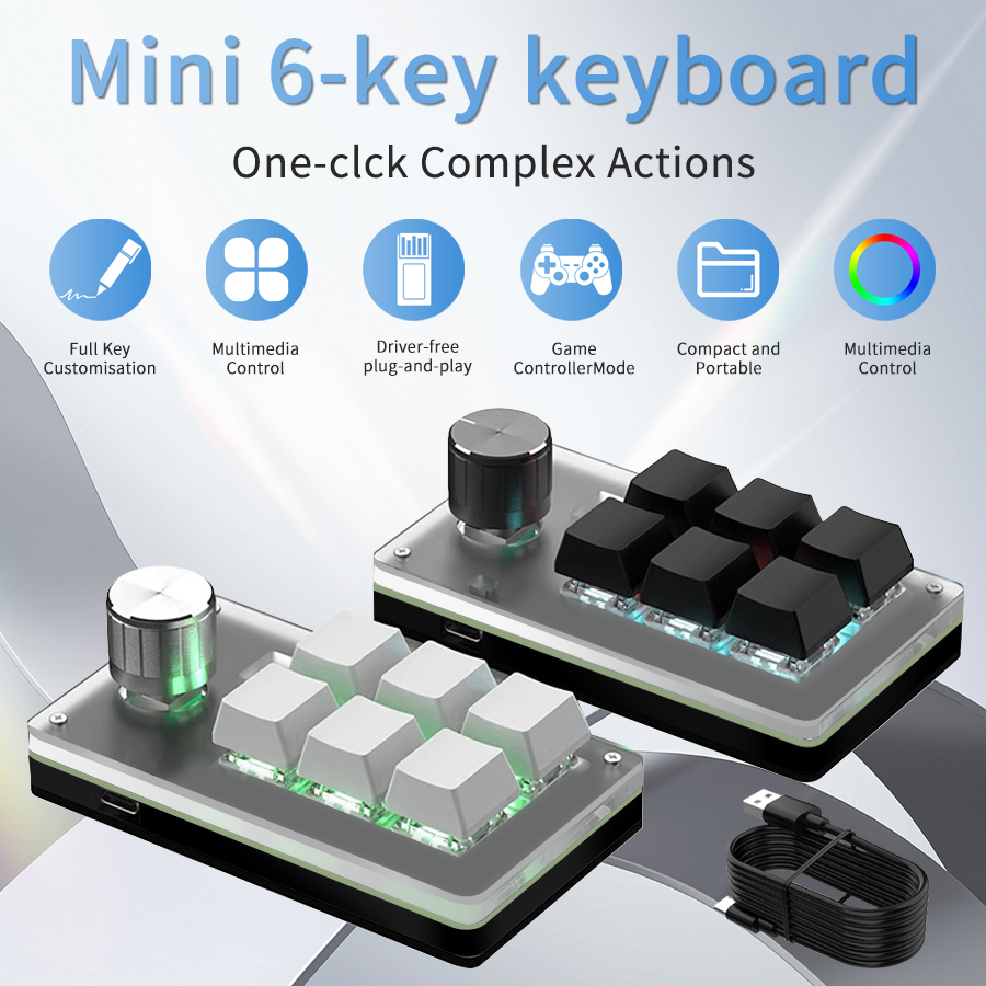 Mini clavier filaire personnal - Gaming Keyboard Mini Mechanical avis et prix