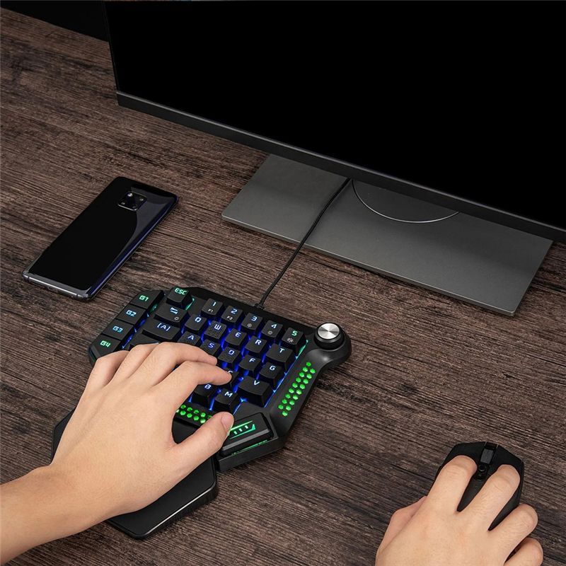 AEF6-Clavier de jeu mécanique  - Gaming Keyboard Training avis et prix