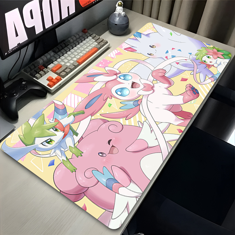 Grand tapis de souris rose mig - Gaming Keyboard He avis et prix