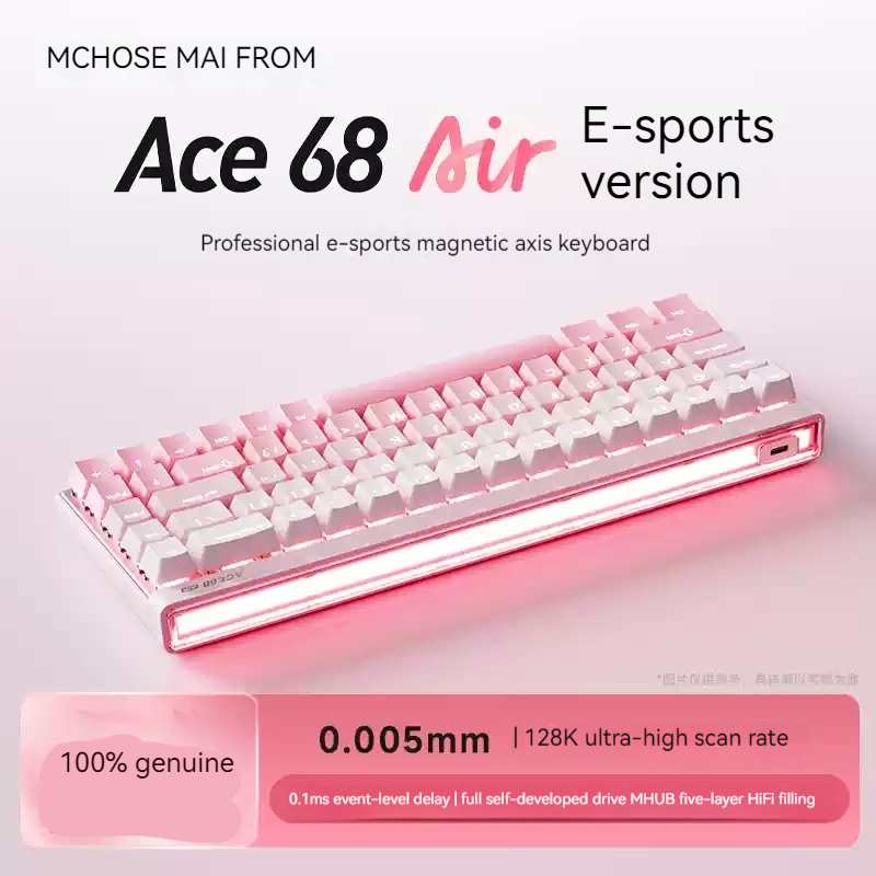 Clavier mécanique à axe magnét - Gaming Keyboard He avis et prix