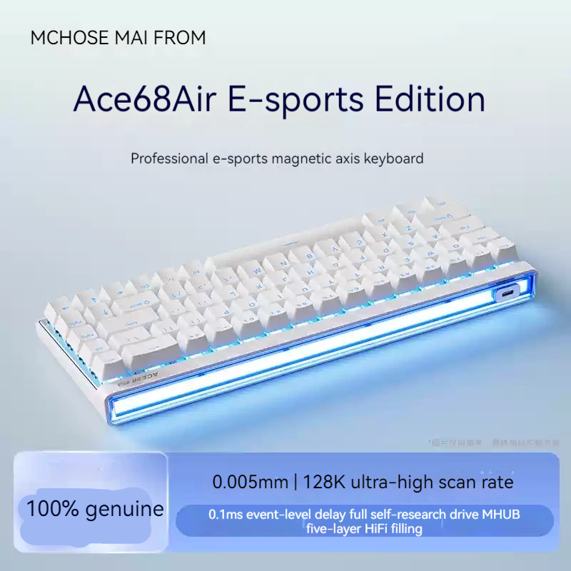 Clavier mécanique à axe magnét - Gaming Keyboard He avis et prix
